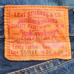 90s Levi's Valencia 1944 501 Cutted Shorts Size 34