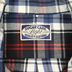 Sugar Cane Button Down Work Shirt Size S