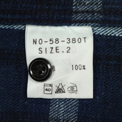 Omnigod Heavy Selvedge Flannel Shirt Size S