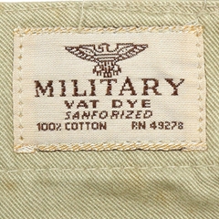 Vintage Gung Ho USA Officer Khaki Trousers Size 28