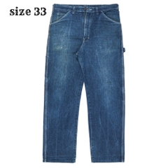 Vintage 80s Dickies Denim Painter Pants Size 33