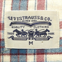 Vintage 80s Levi’s Flannel Western Shirt Size M