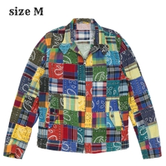 Kinman Co. Japan Patchwork Sport Jacket Size M
