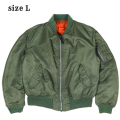 Alpha Industries USA Made MA-1 Bomber Jacket Size L