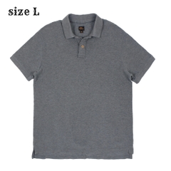 L.L.Bean Classic Logo Grey Polo Shirt Size L