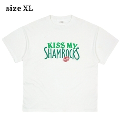 Vintage T-shirt Made in USA Kiss My Shamrocks Size XL