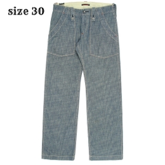 Blue Way Japan Chambray Pants Size 30