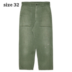 Vintage U.S. Army OG-107 Fatigue Pants Size 32