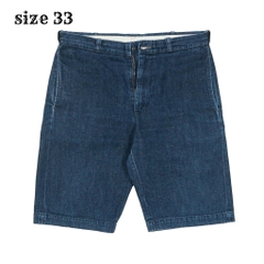 Omnigod Indigo Chambray Shorts Size 33