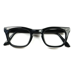 70s U.S. Military Issue Glasses ‘USS’ Frame - Black [46-26]