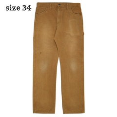 Dickies Canvas Carpenter Work Pants Size 34