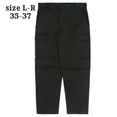 Rothco BDU Black Combat Trousers Size L-R 35-37