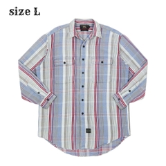 Double RL RRL Flannel Work Shirt Size L