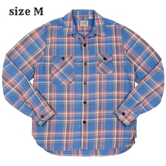 Houston Heavy Flannel Work Shirt Size M