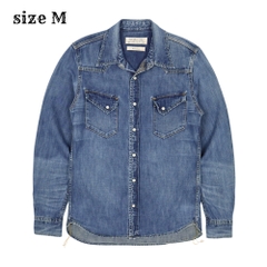 Remi Relief Japan Denim Western Shirt Size S