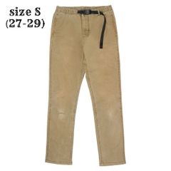 Gramicci Outdoor Khaki Slim Pants Size S