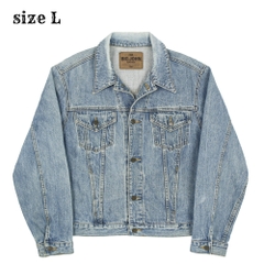 90s Big John Japan Trucker Denim Jacket Size L