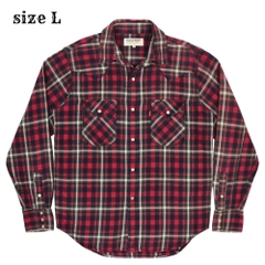 2000s Levi's Flannel Western Shirt Size L