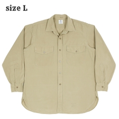 60s Vintage Elbeco Work Uniform Shirt Size L