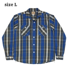 Copper King by Warehouse Flannel Work Shirt Size L