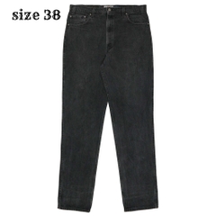90s Levi's 540 Black Denim Jeans Size 38