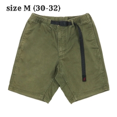 Gramicci Olive Outdoor Slim Shorts Size M