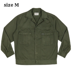 Japan Olive Worker Uniform Jacket Size M