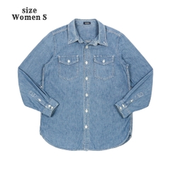 Journal Standard Japan Chambray Shirt Women Size S