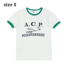 00s Anvil Road Runners Ringer T-Shirts Size S