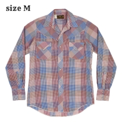 Vintage 70s TemTex USA Western Shirt Size M