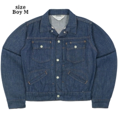 Vintage 70s JC Penney Towncraft Selvedge Denim Jacket Boy Size M