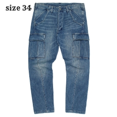 2019 Levi's Engineered Cargo Denim Pants Size 34