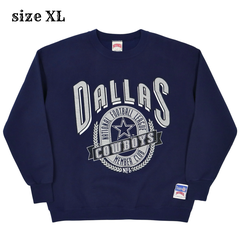 90s NFL Dallas Cowboys by Nutmeg Sweatshirt Size XL
