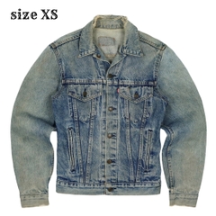 80s Levi's USA Denim Trucker Jacket Size XS
