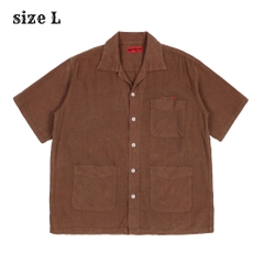 Old Evisu Yamane Label Linen S/S Shirt Size L