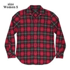 45rpm umii908 Japan Flannel Shirt Women Size S