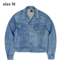 Vintage 80s Lee 220 Denim Jacket Size M