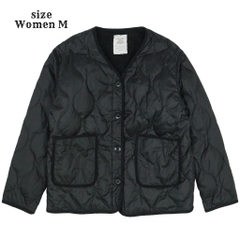B:Ming by Beams Quilted Sherpa-lined Jacket Women Size M