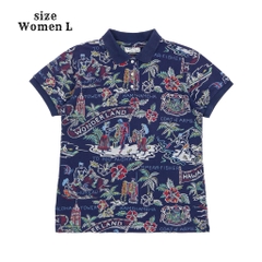 Beams Golf x Sun Surf Japan Polo Shirt Women Size L