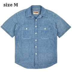 Camco Mfg Chambray Work Shirt Size M