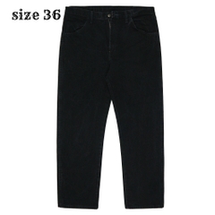 00s Rustler Black Denim Worker Jeans Size 36