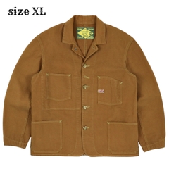 TCB Jeans Cathartt Chore Coat Brown Canvas Size XL