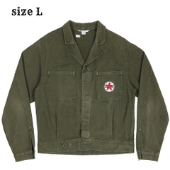 60s Indanthren German Workwear ‘Caltex’ Work Jacket Size L