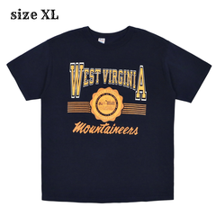 Vtg 80s Champion West Virginia T-Shirt Size XL