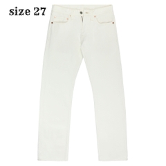 RJB by The Flat Head Japan White Selvedge Denim Size 27