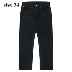 2010s Levi's 505 Black Denim Jeans Size 34