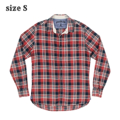 Replay Brand Herringbone Plaid Shirt Size S