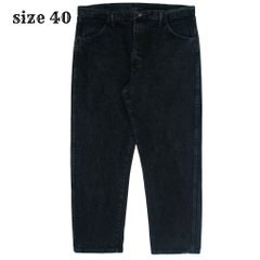 00s Rustler Black Denim Worker Jeans Size 40