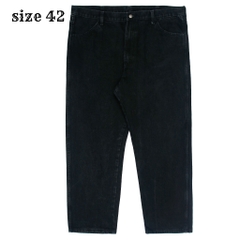 00s Rustler Black Denim Worker Jeans Size 42