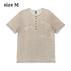 Ball Japan Brand Classic Henley Shirt Size M